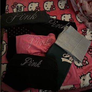 Victoria's Secret Pink flare leggings Bundle